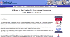 Desktop Screenshot of catalina310.org